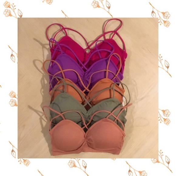 🆕🌷Strappy Bralettes - Picture 2 of 8