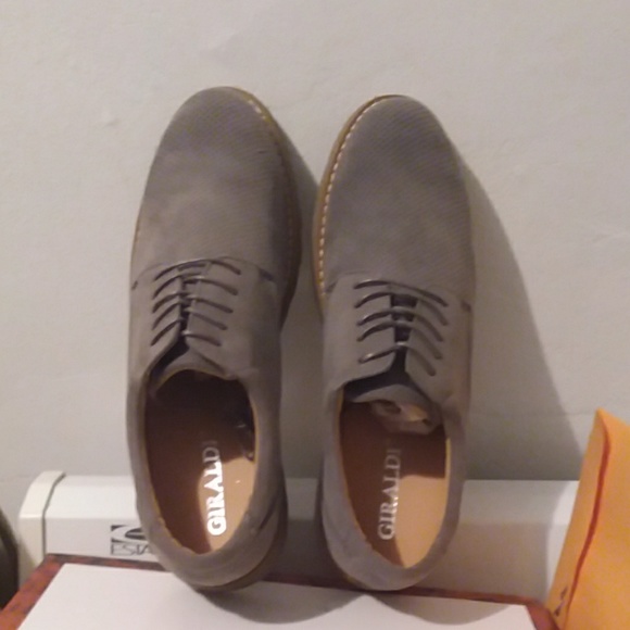 ADORABLE GIRALDI GREY LIAM MEN SHOE NWOT - Picture 2 of 6