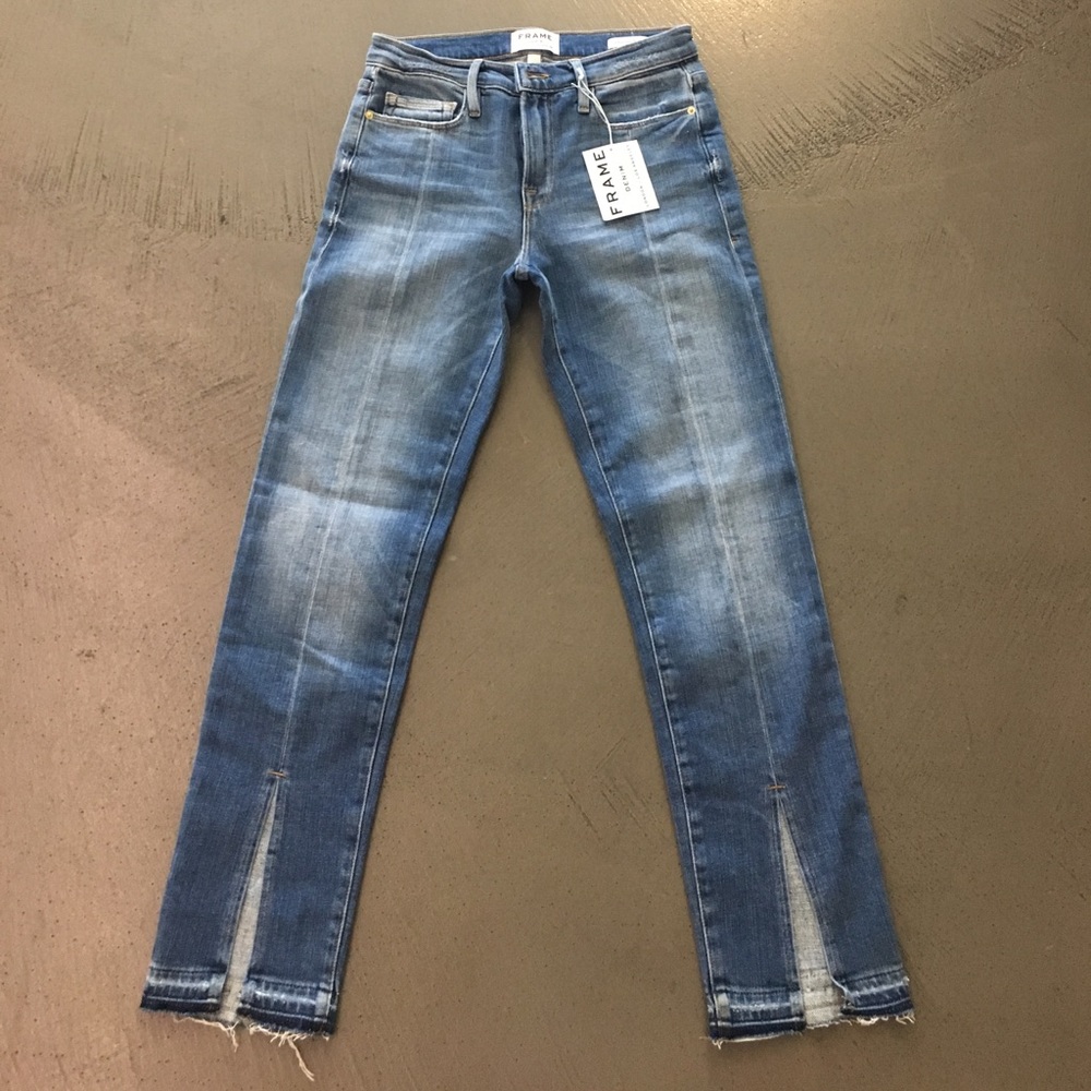 Le Nouveau Straight Frame Denim