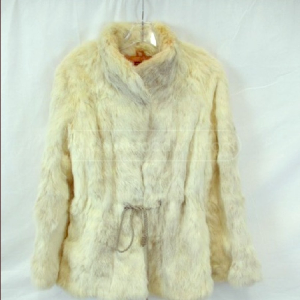 Vintage rabbit fur jacket