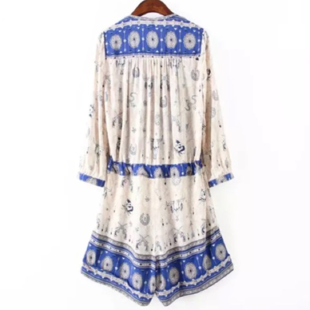 Blue Coyote Playsuit ROMPER Shorts Jumpsuit NEW - Picture 3 of 4