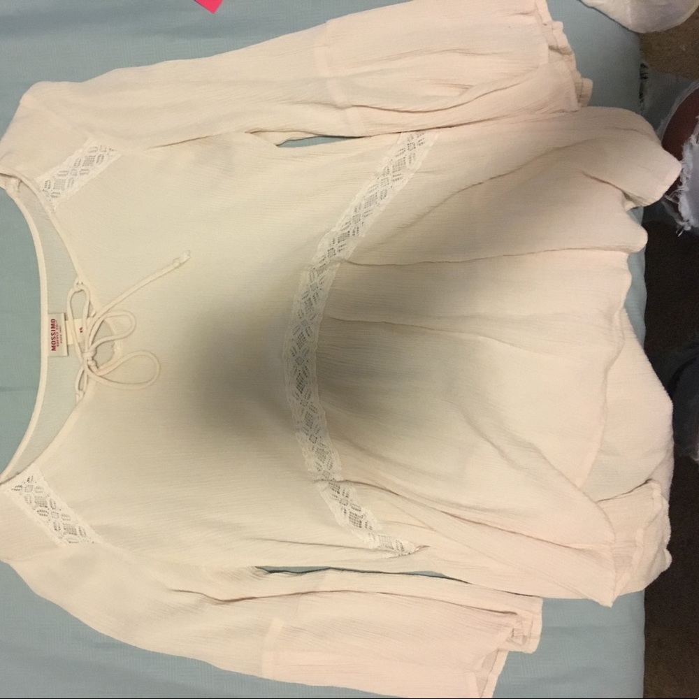Bohemian white shirt