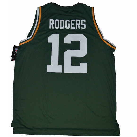 Nike Green Bay Packers Aaron Rodgers Jersey Tank - Picture 2 of 4