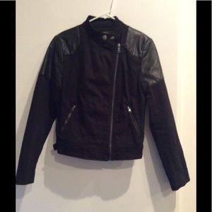 Black Moto Jacket