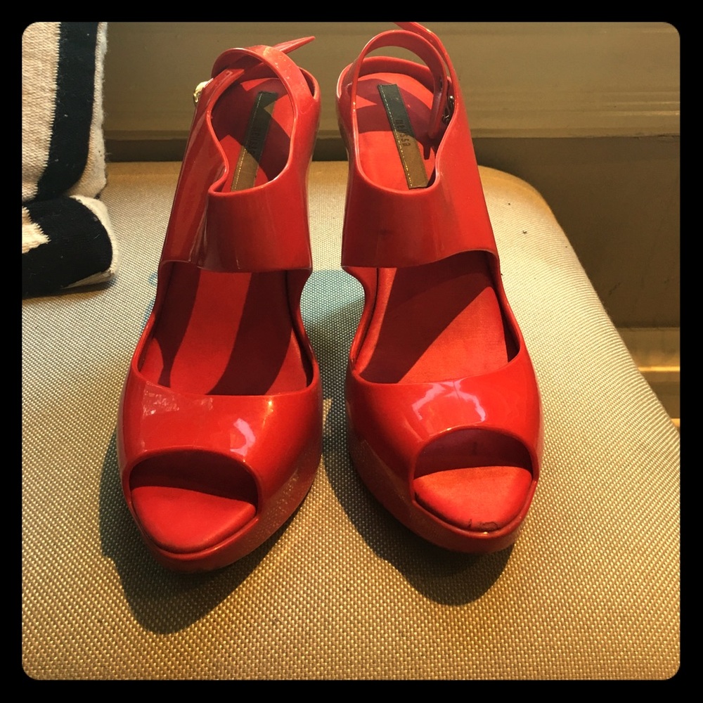 Melissa red heels