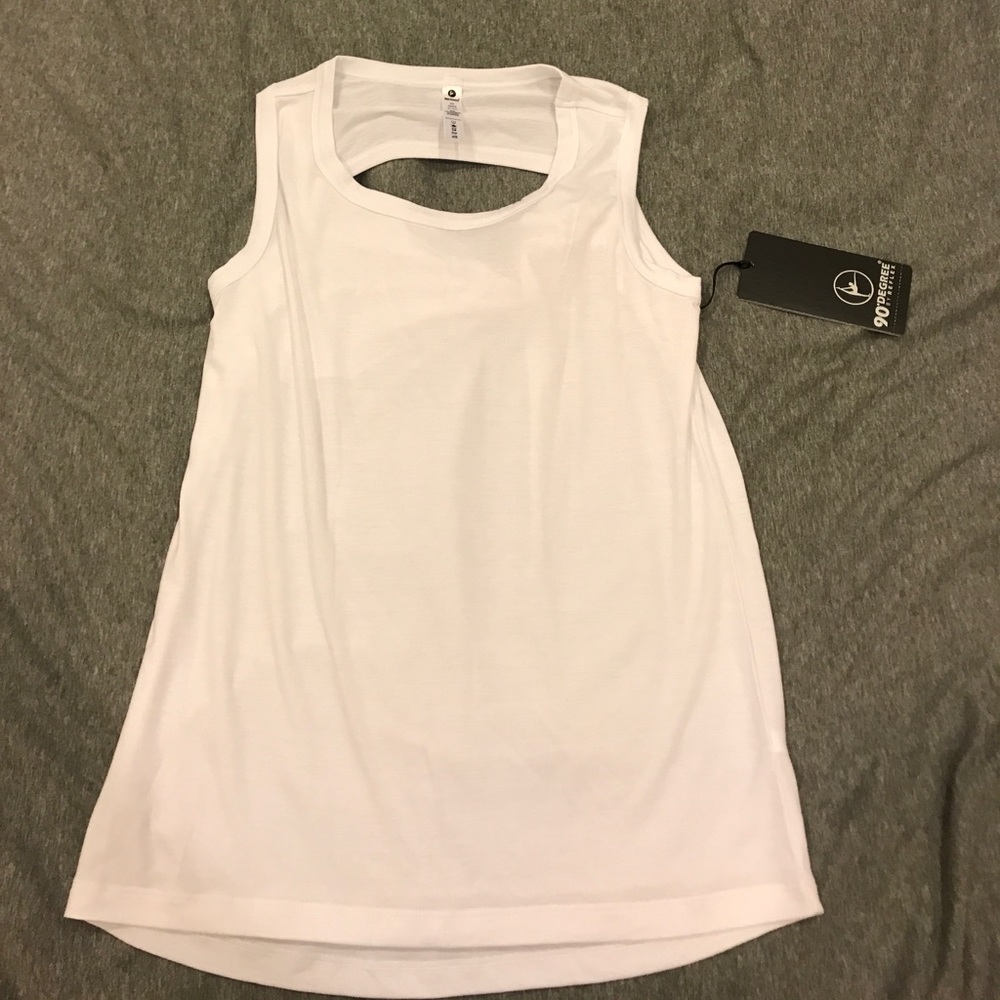 White tank top