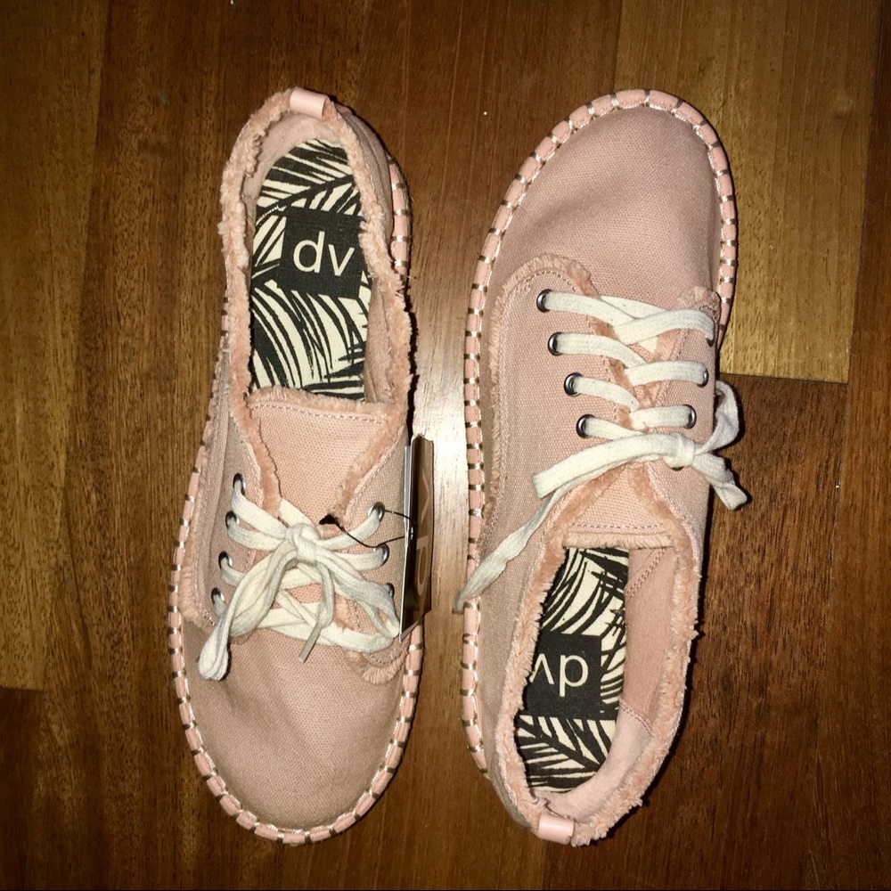 dv Roxie Canvas Lace Up Espadrille Sneakers