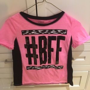 Black and pink with black sequence