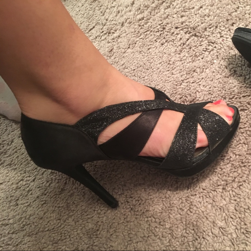 Black dressy heel