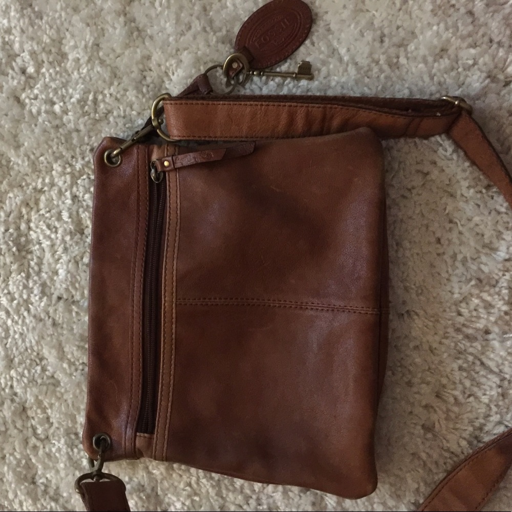 FINAL DROP Vintage Fossil Crossbody