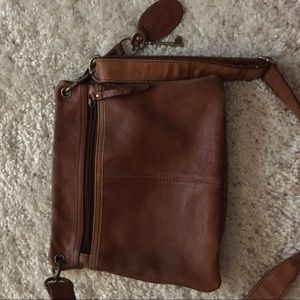 FINAL DROP Vintage Fossil Crossbody