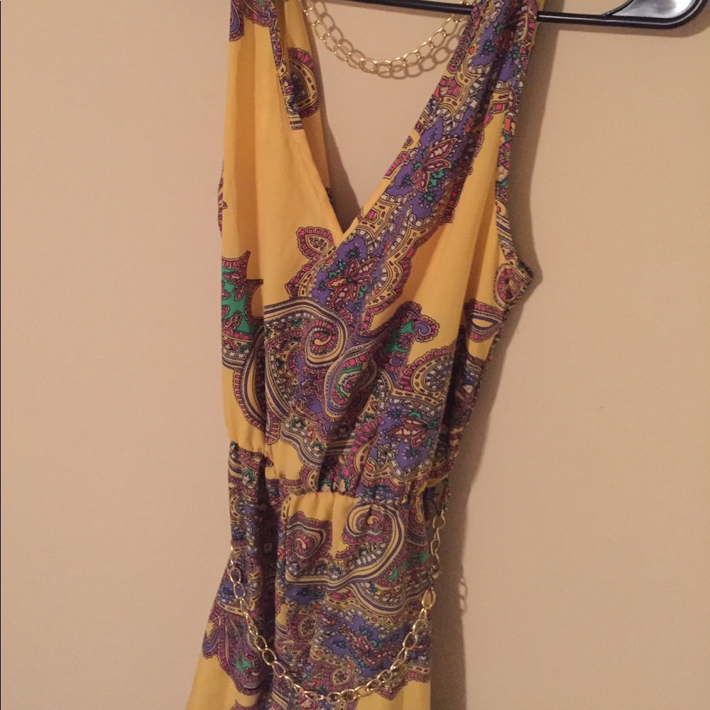 Paisley romper from a local boutique.
