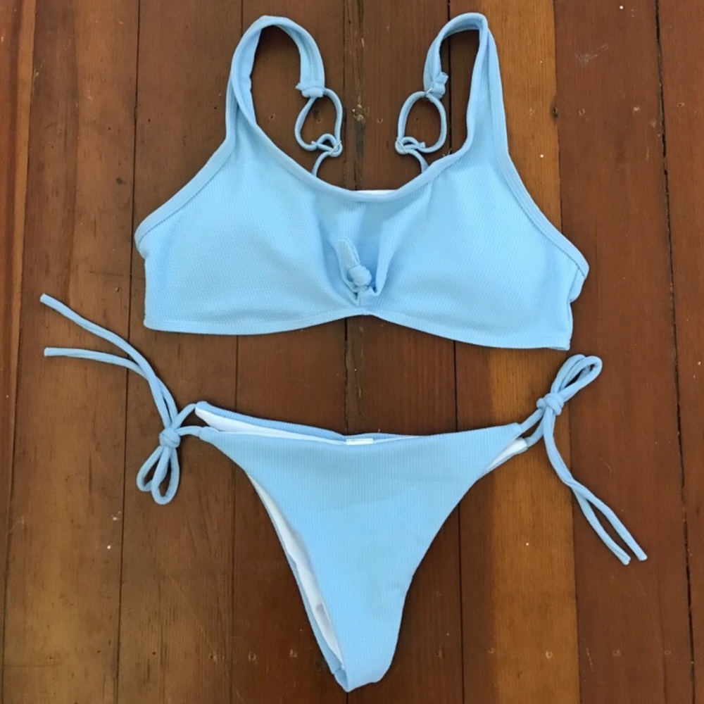 Ribbed bikini 👙