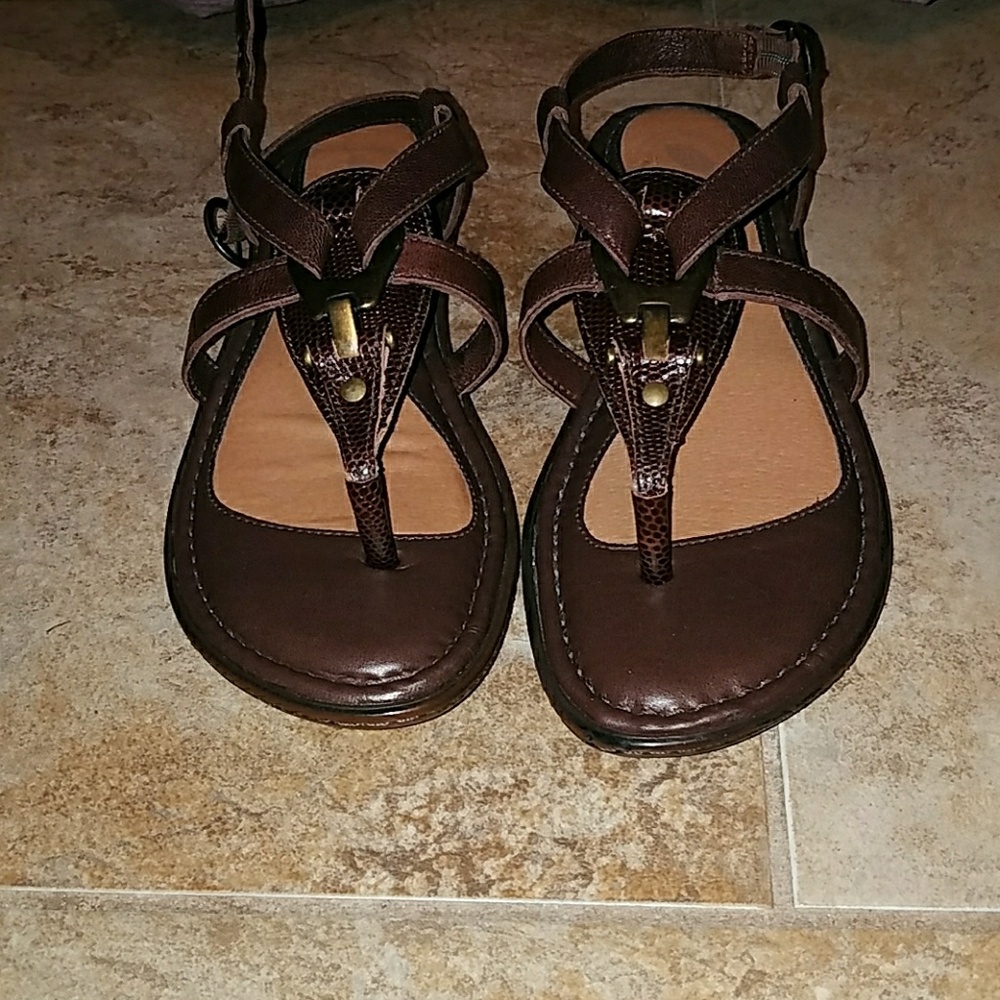 Brown Nurture sandals