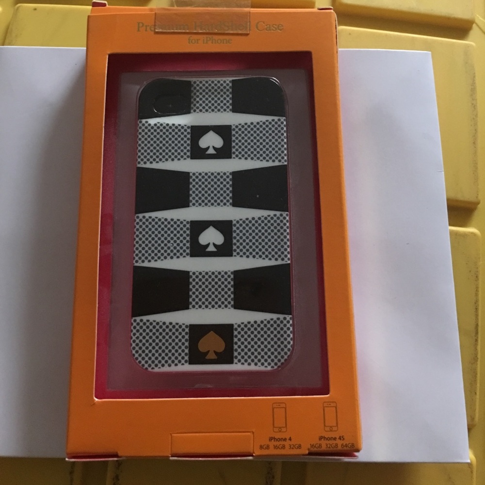 NWT iPhone 4 Kate Spade hard shell