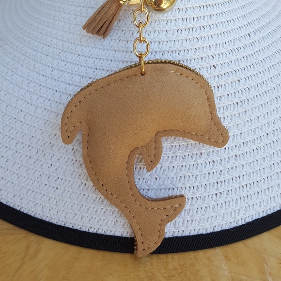 Dolphin Rhinestone Keychain - Picture 3 of 4