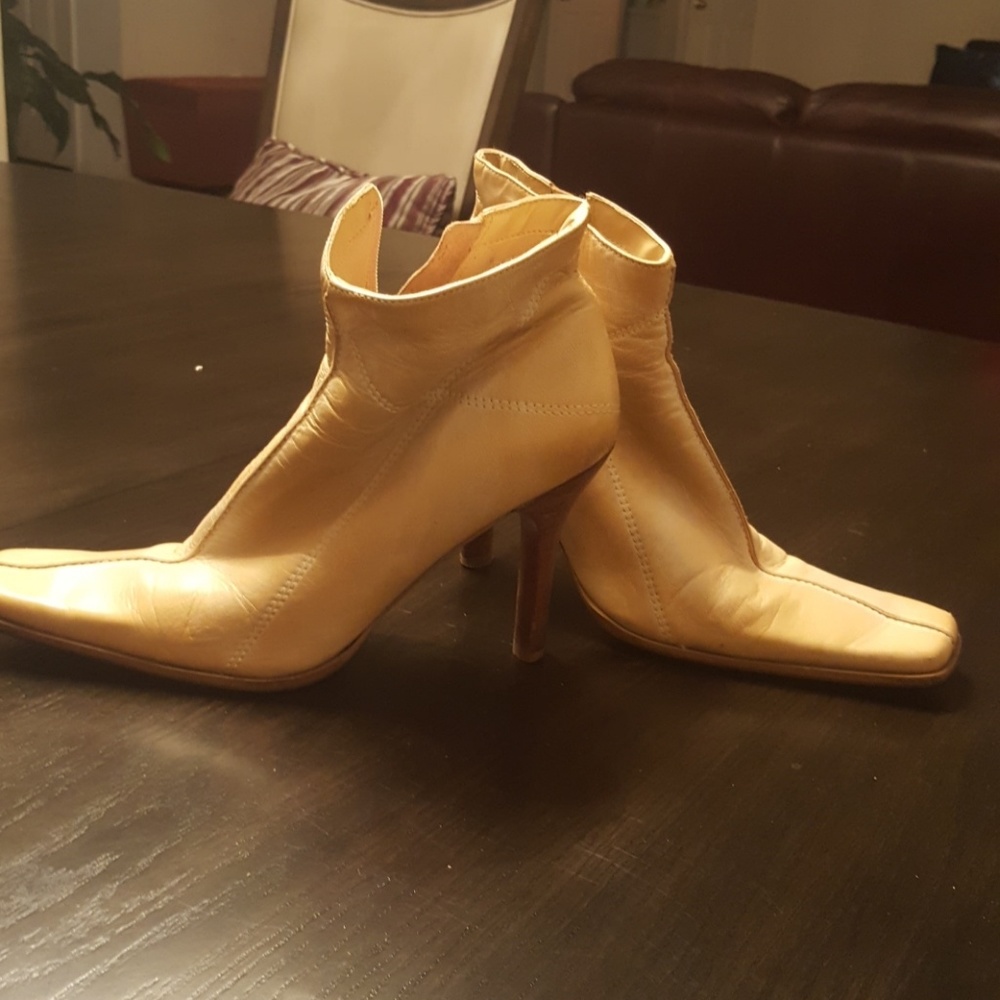 leather booties