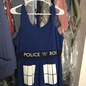 TARDIS Skater Dress
