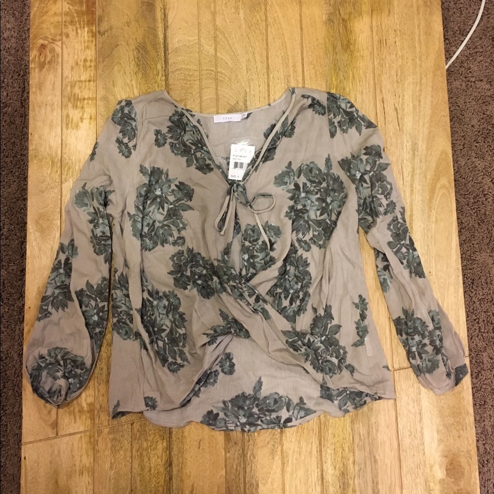 Lush Floral Blouse