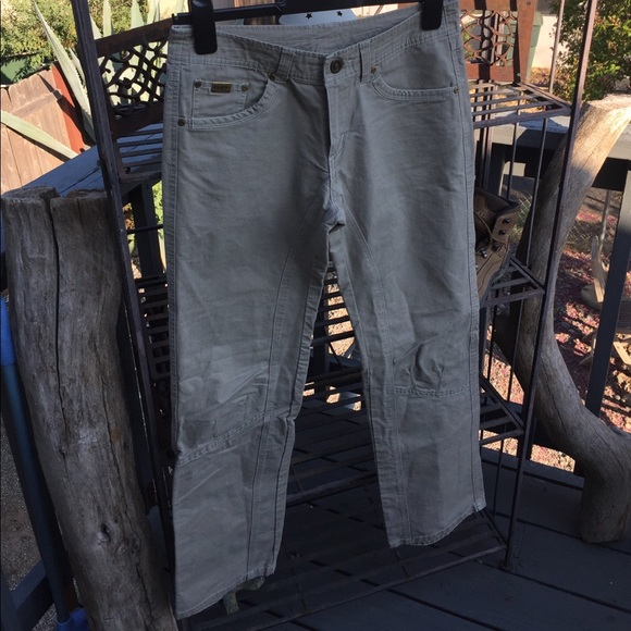 SOLD Kühl Khakis Barely Worn Stone Color Sz 4 - Picture 2 of 3