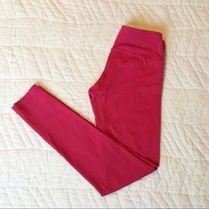 ✨SOLD✨90 Degree By Reflex fuchsia leggings