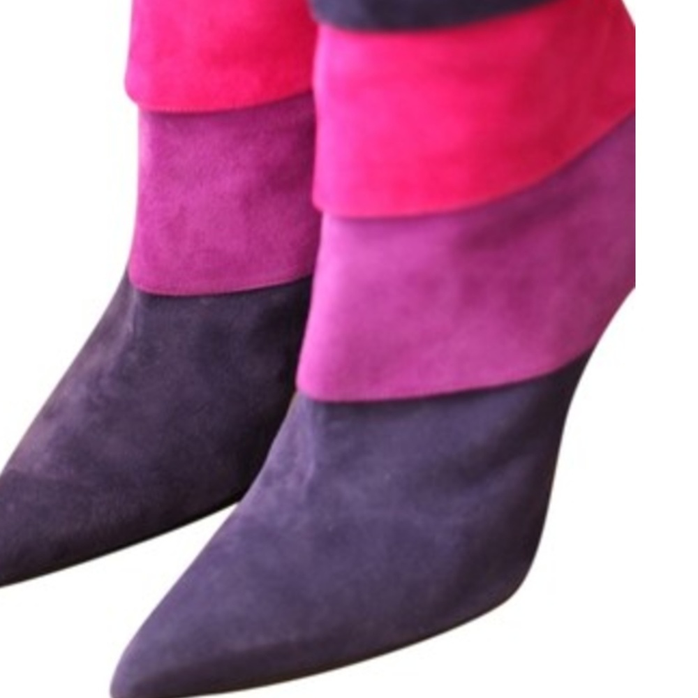 Manolo Blahnik Degenerada tiered boots
