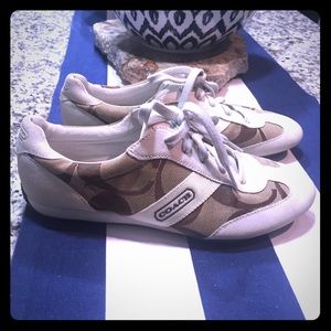 Coach Sneakers Worn Once! 💕