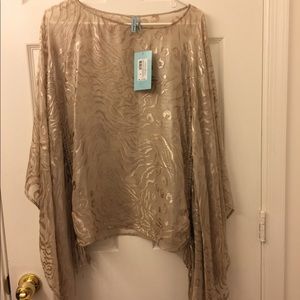 Marciano Chiffon Poncho Blouse... SOLD’