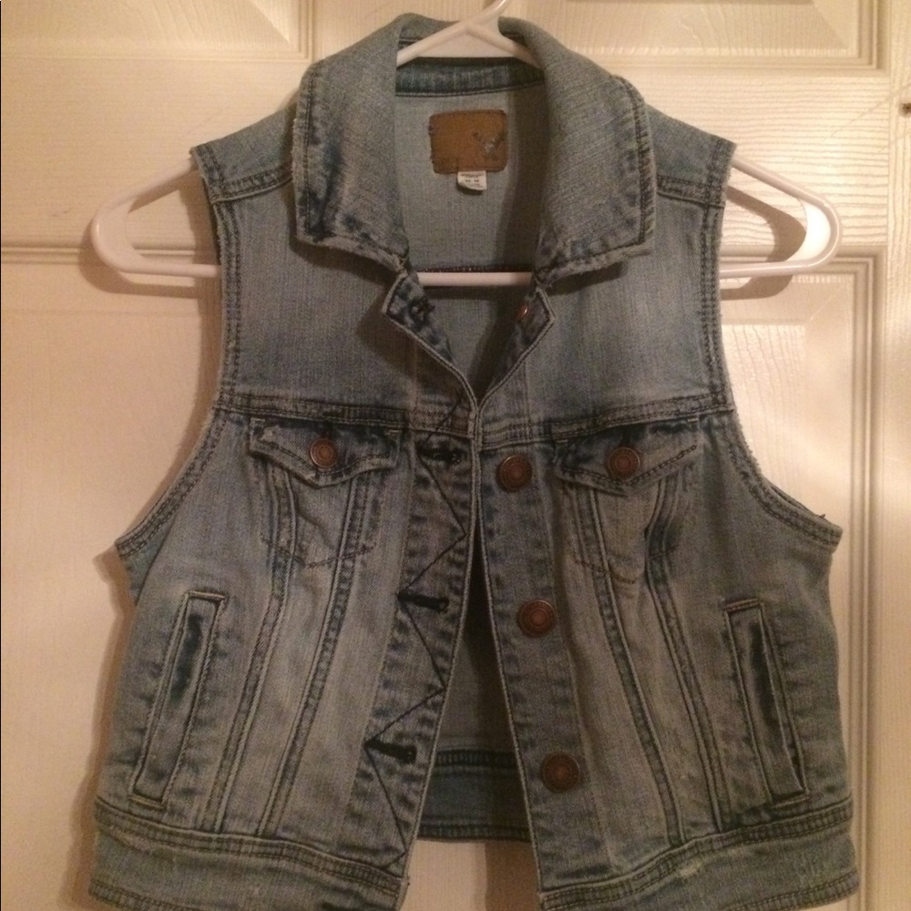 Denim vest