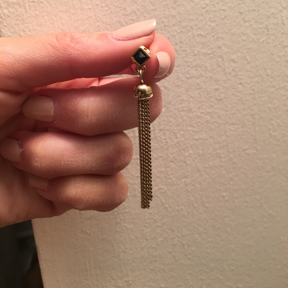 House of Harlow tassel earrings