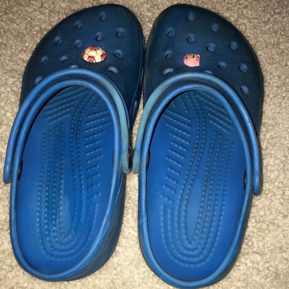 Ocean Blue Crocs