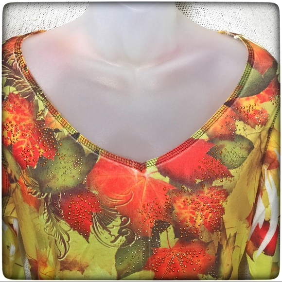 Fall Leaves T-Shirt - Picture 2 of 2