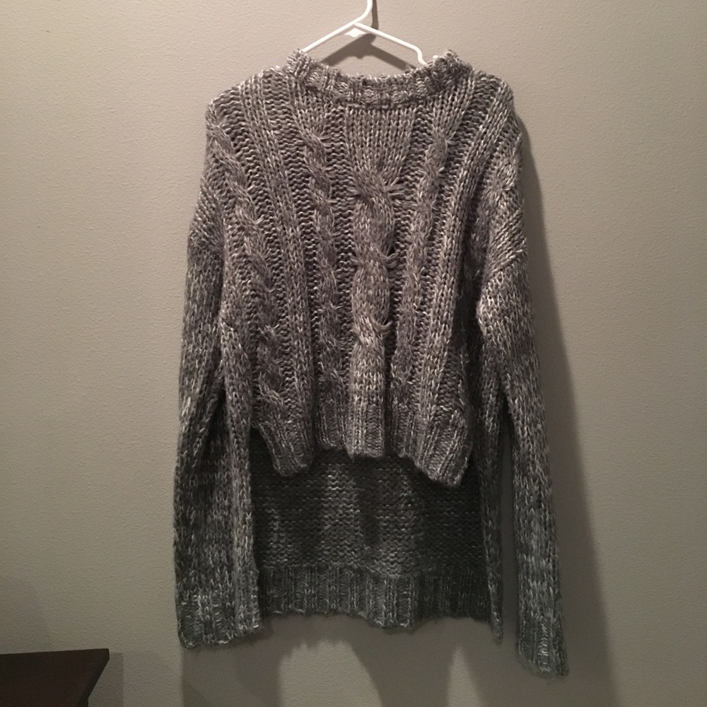 Gray Guess sweater