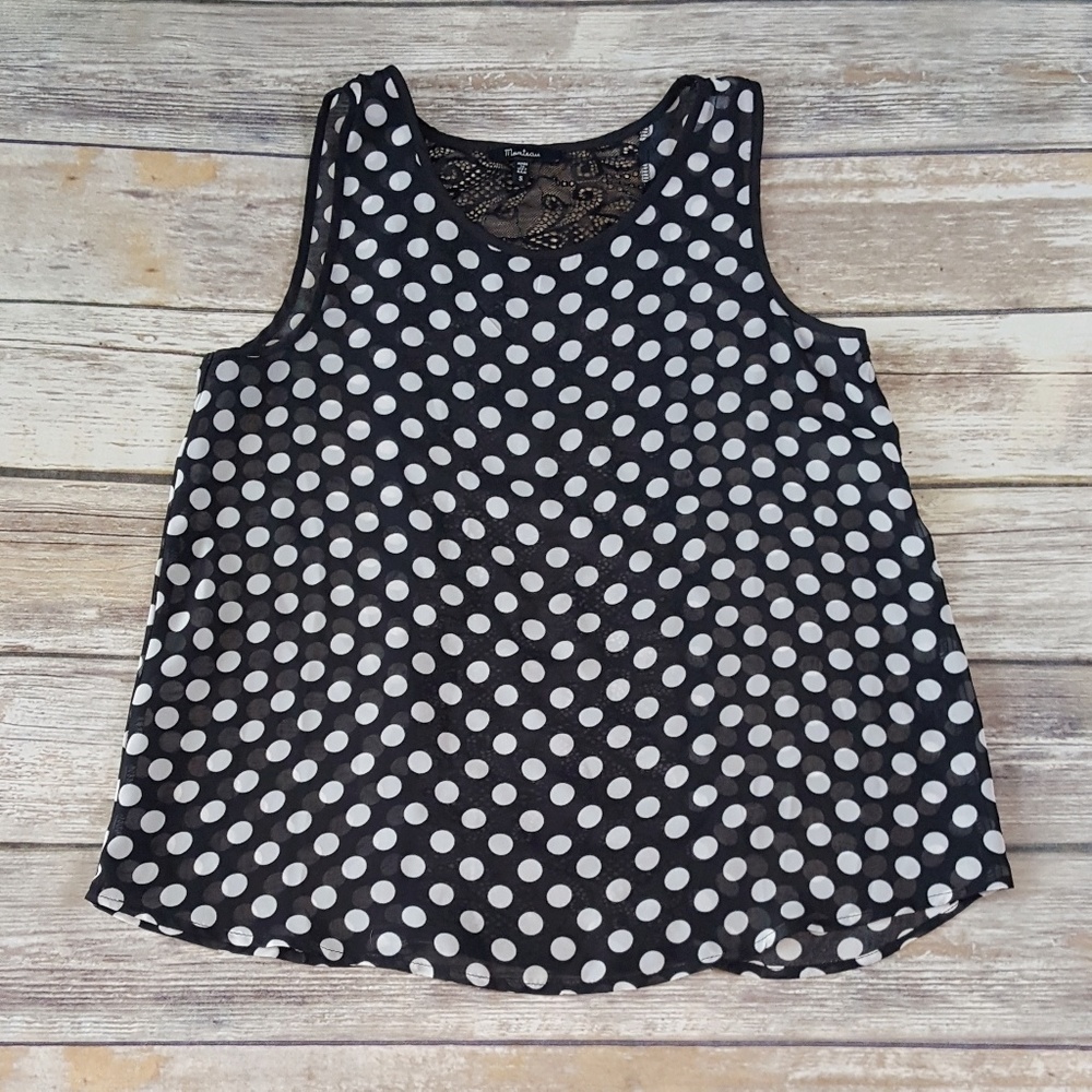 Polka dot tank