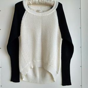 RD Style Baseball Knit Sweater