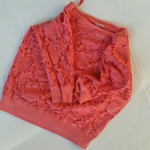Pink Lace Shirt