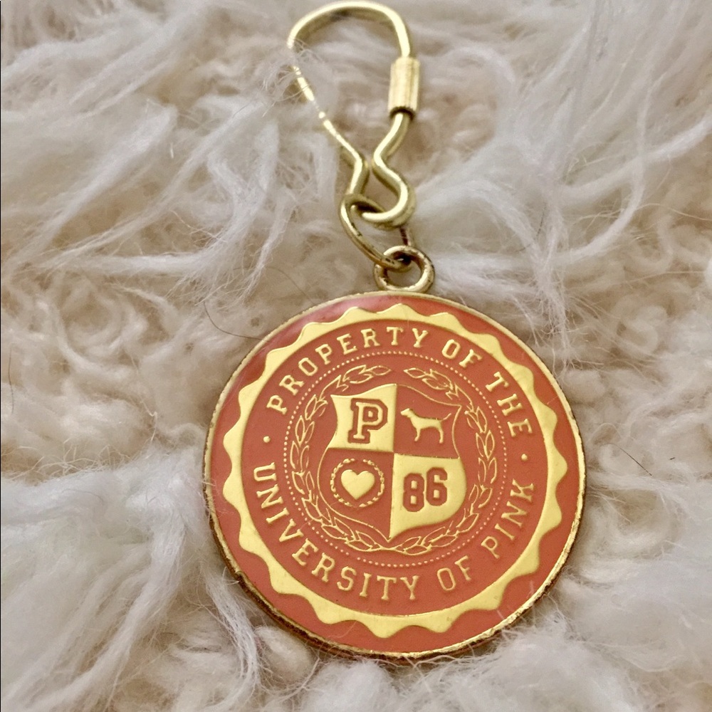 ✨PINK Victoria's Secret Keychain✨