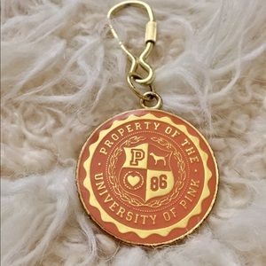 ✨PINK Victoria's Secret Keychain✨