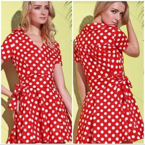 💕❤️ Vintage Polka Dot Dress
