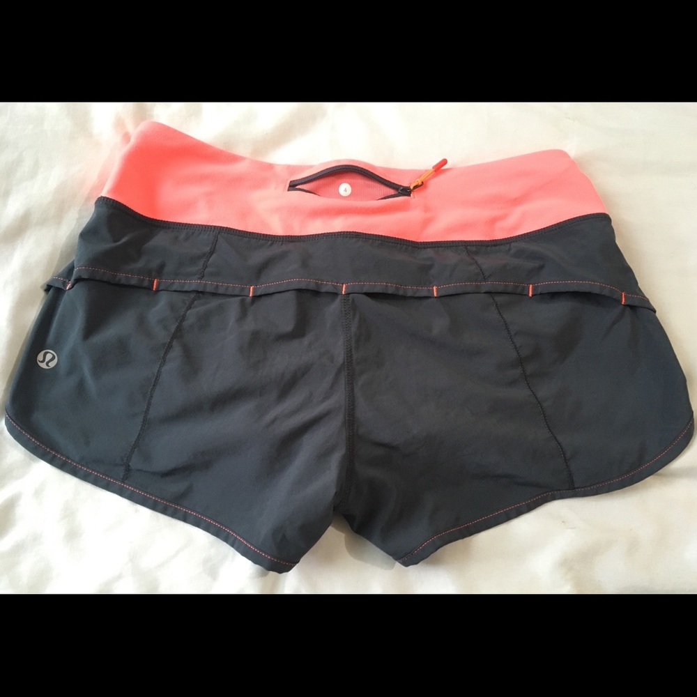Lululemon speed shorts size 4
