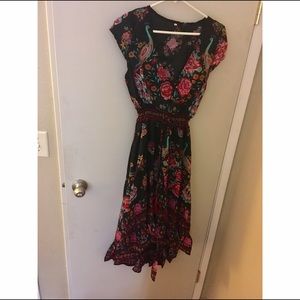 Bohemian high-low dress