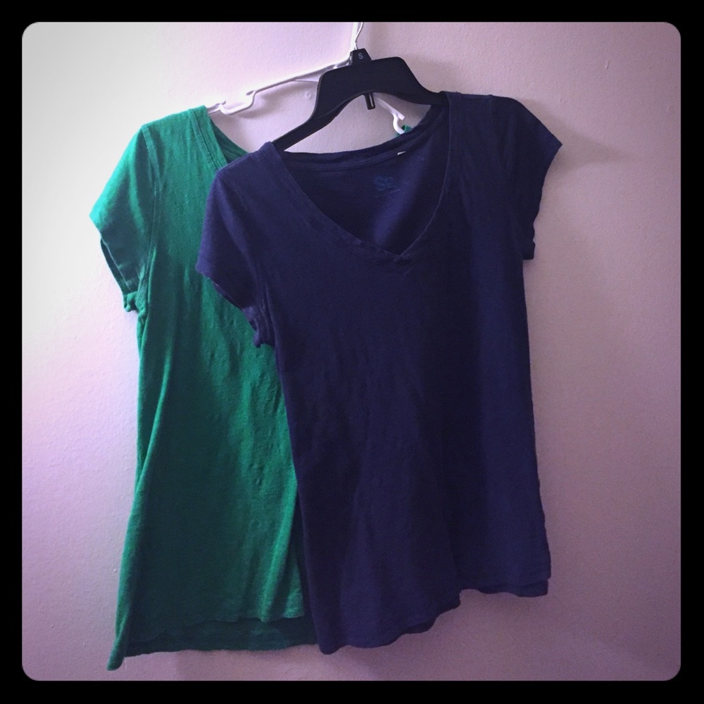 Sonoma V-neck short sleeve shirts - 2