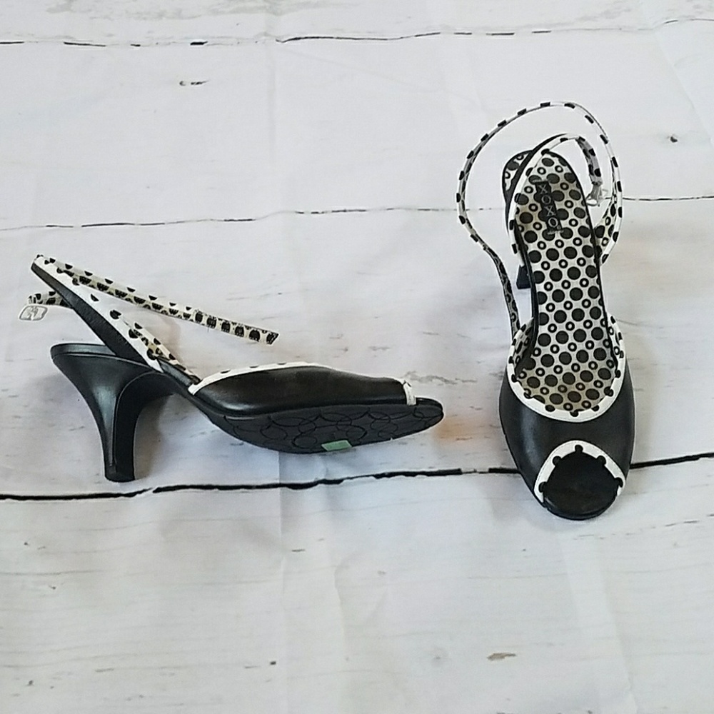 Vintage slingback heels