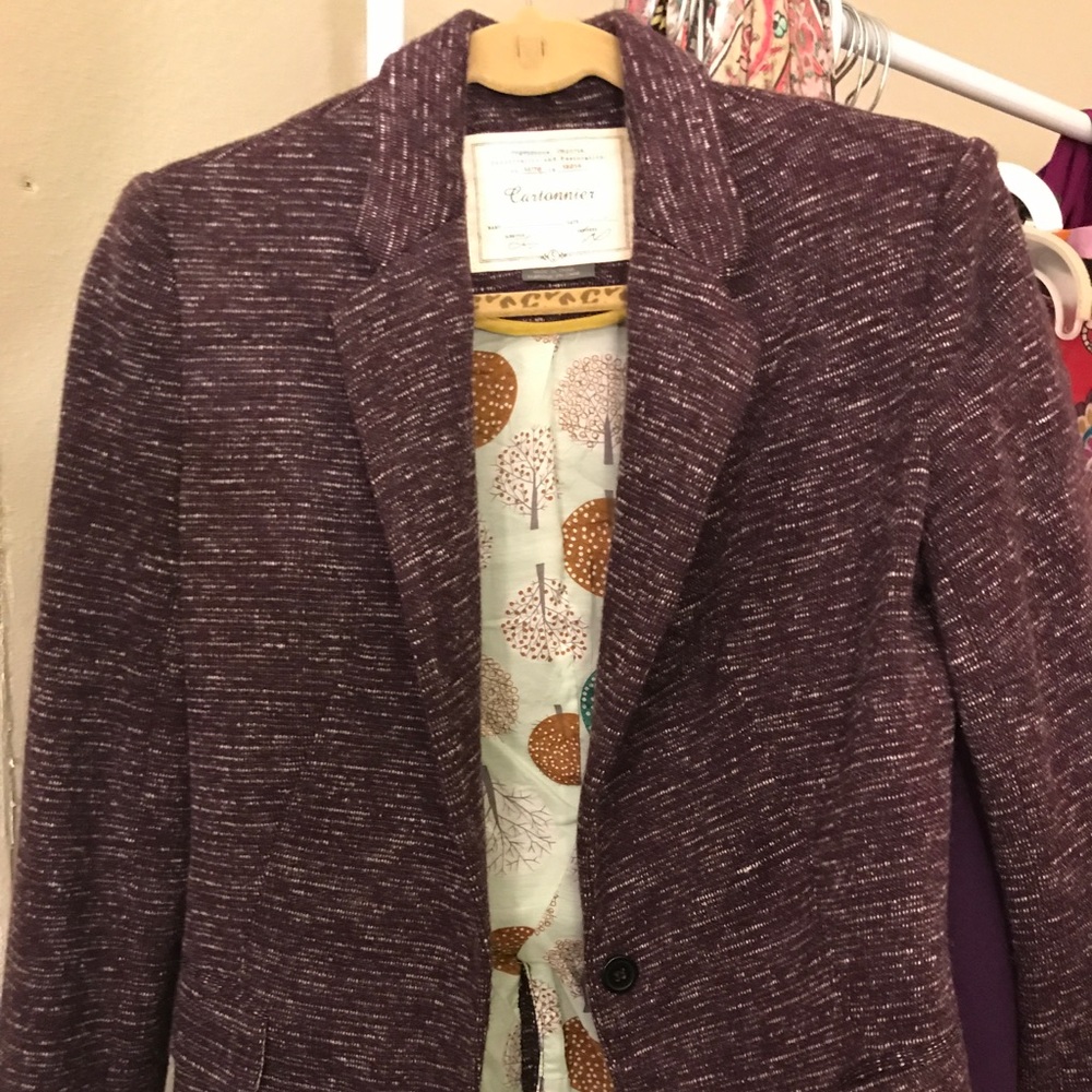 Anthropologie Cartonnier Blazer
