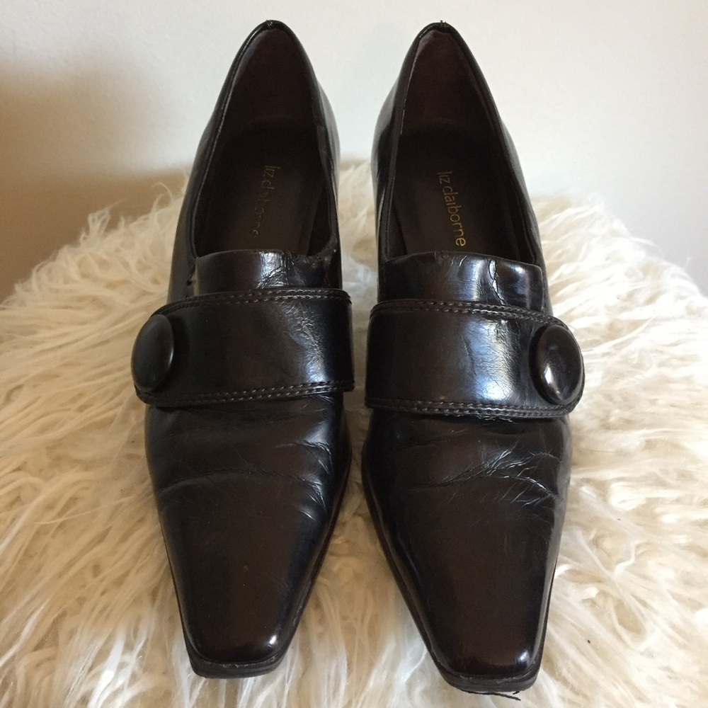 Pointed Heeled Loafers