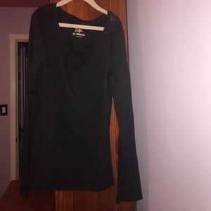 Black long sleeve shirt