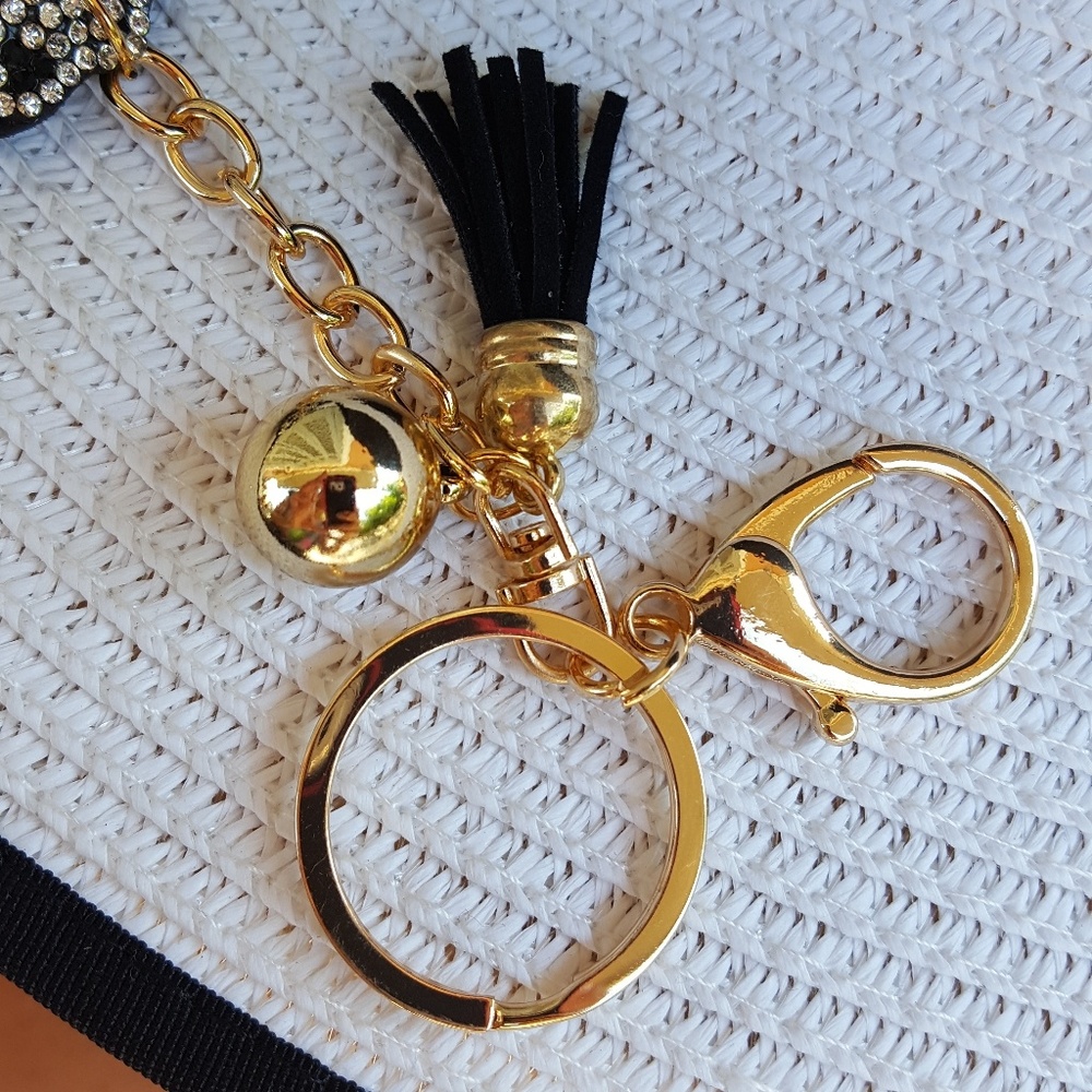 Dog Rhinestone Keychain - Picture 3 of 3