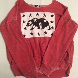 Karma Nation Red Sweatshirt