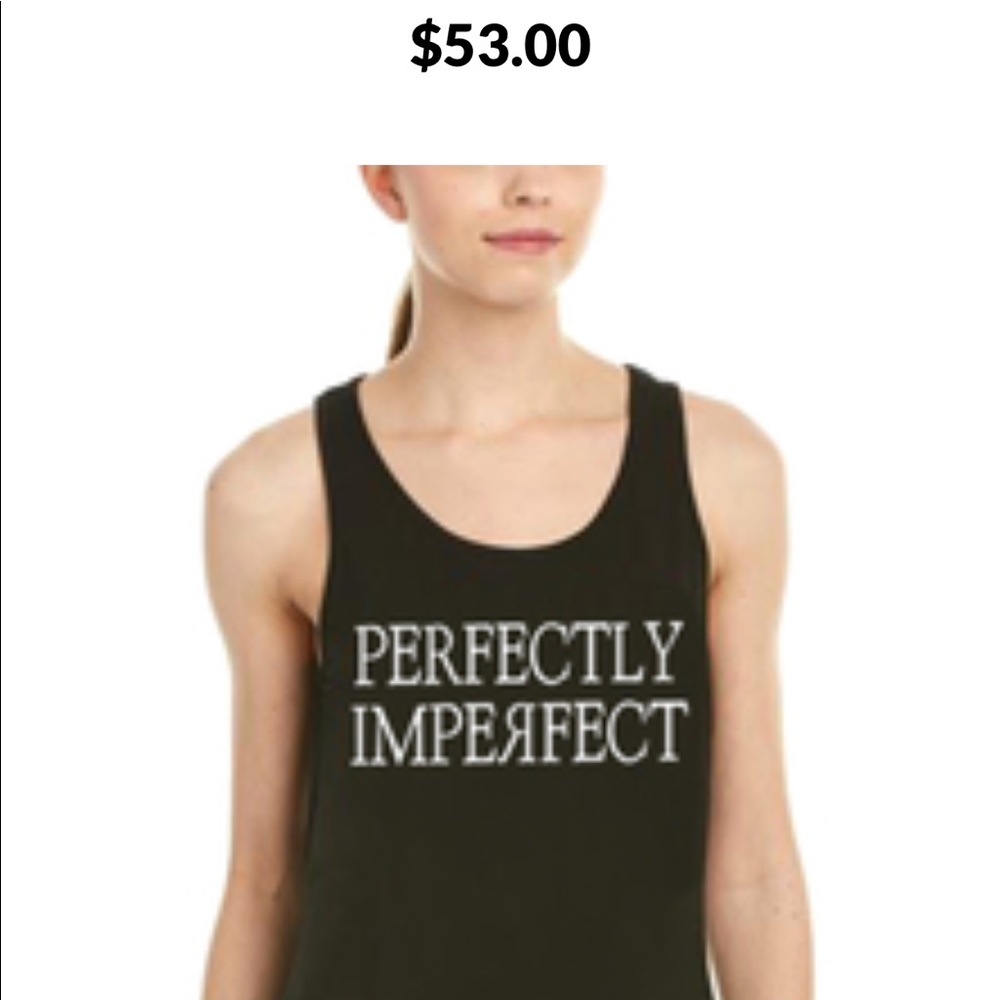 Bird&vine black tank