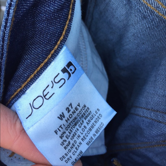 SOLD Never Worn Joe's Jeans in Honey Fit S 27 - Picture 3 of 4